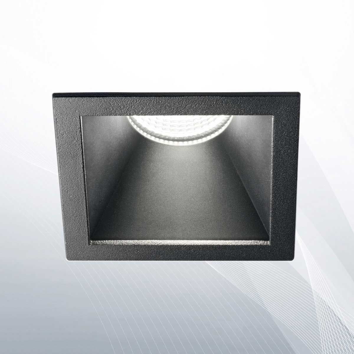 Точковий світильник GAME SQUARE BK BK (192383), IDEAL LUX - Зображення