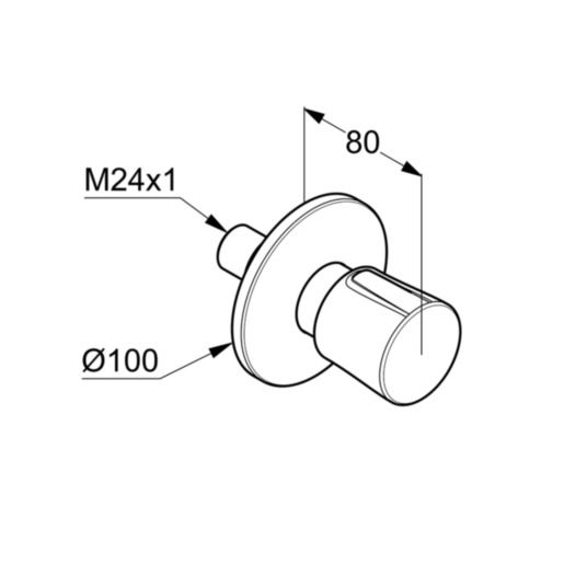 Перемикач на 3 положення Balance (528460575), Kludi - Зображення 192430-e999d.jpg