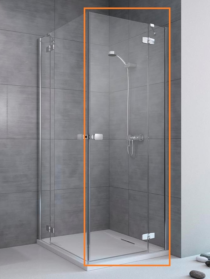 Душова кабіна (половина) Fuenta New KDD 80 R RADAWAY - Зображення 1927261-606c1.jpg