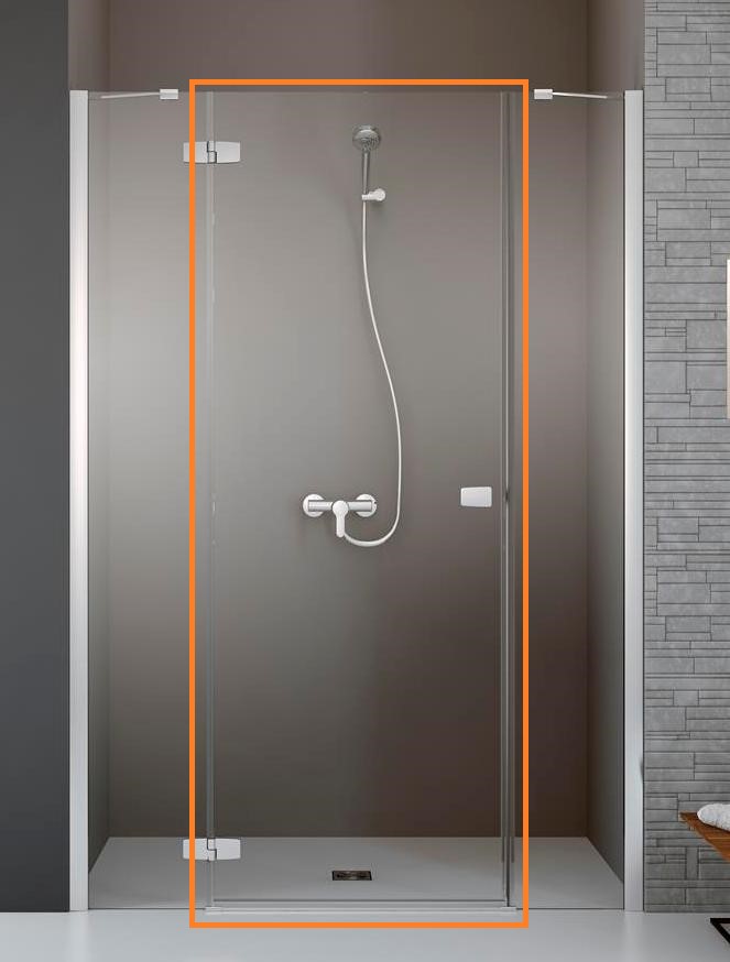 Душові двері Fuenta New DWJS 110 L RADAWAY - Зображення