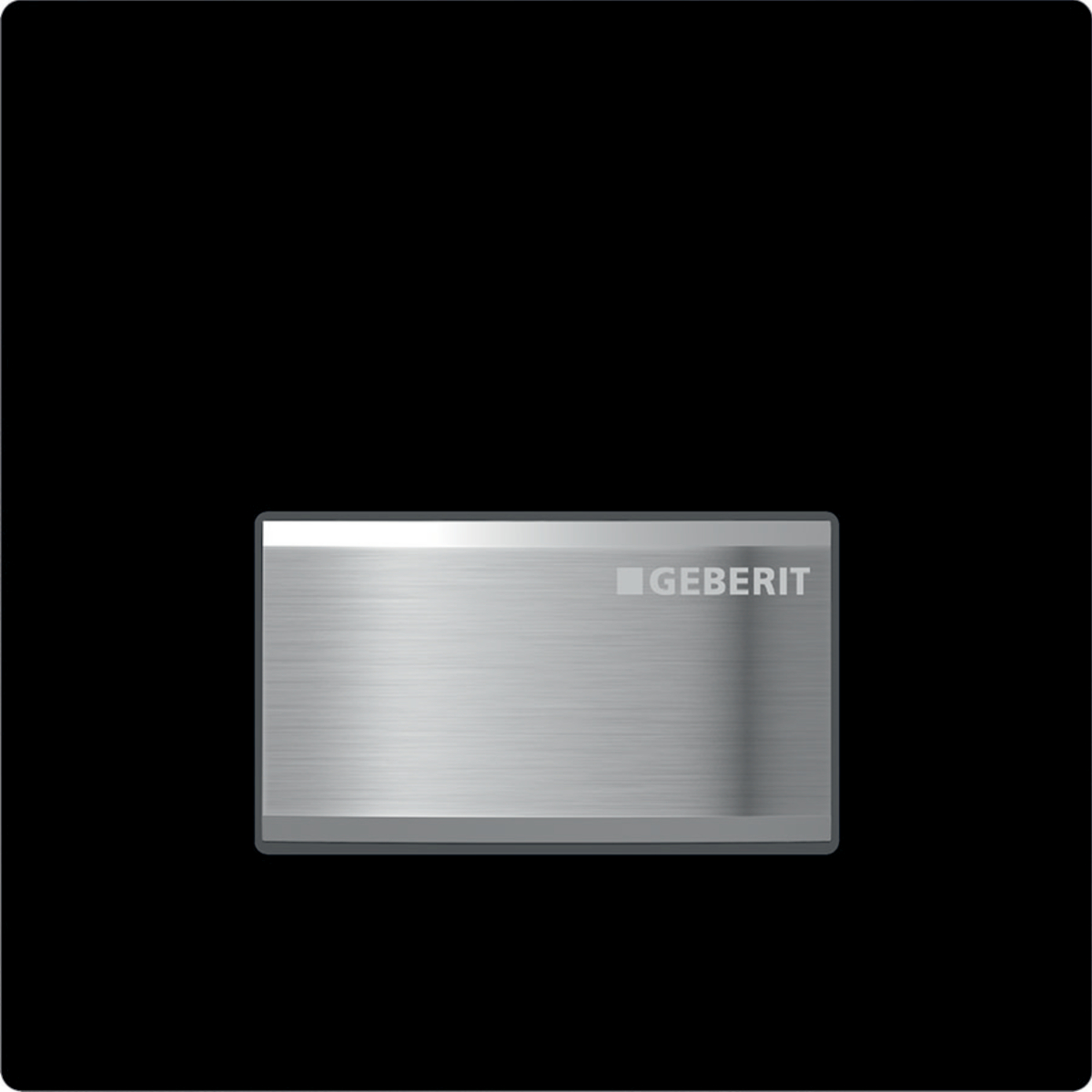 Кнопка зливу для пісуара Sigma50 116.016.DW.5 чорний Geberit - Зображення