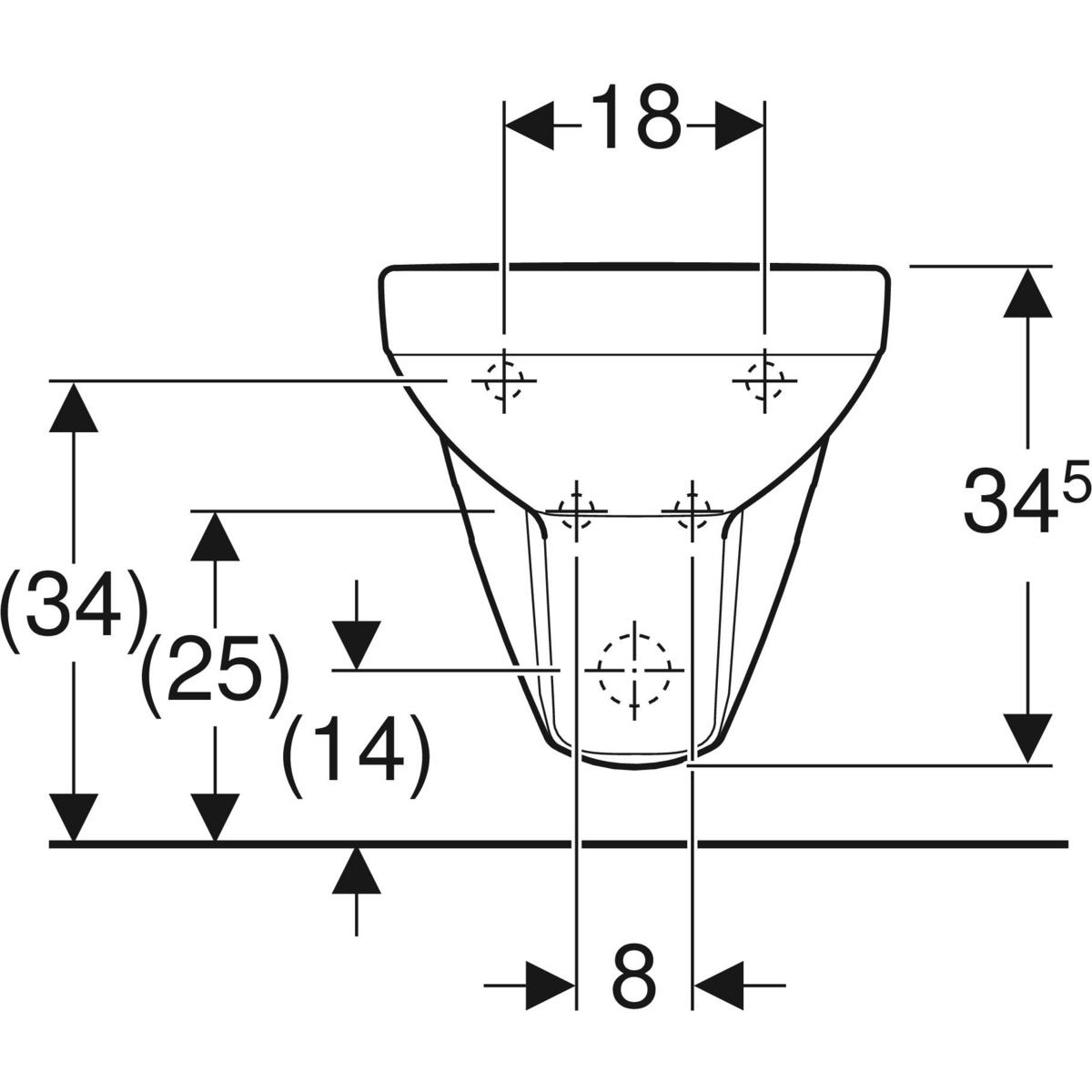 Биде подвесное Selnova Compact 500.272.01.1 Geberit - Зображення 1927380-3143b.jpg
