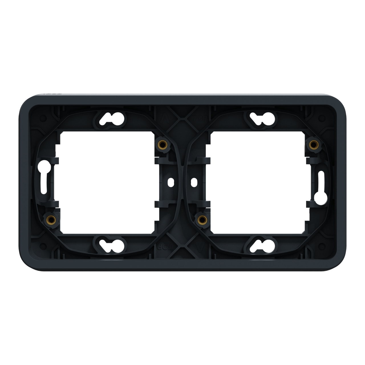 Рамка 2-місна горизонтальна Чорний MUREVA STYL (MUR34101), Schneider Electric - Зображення 1927594-b2246.jpg