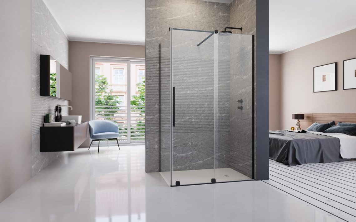 Душові двері Furo Black KDJ 472 R RADAWAY - Зображення 1927753-07df3.jpg