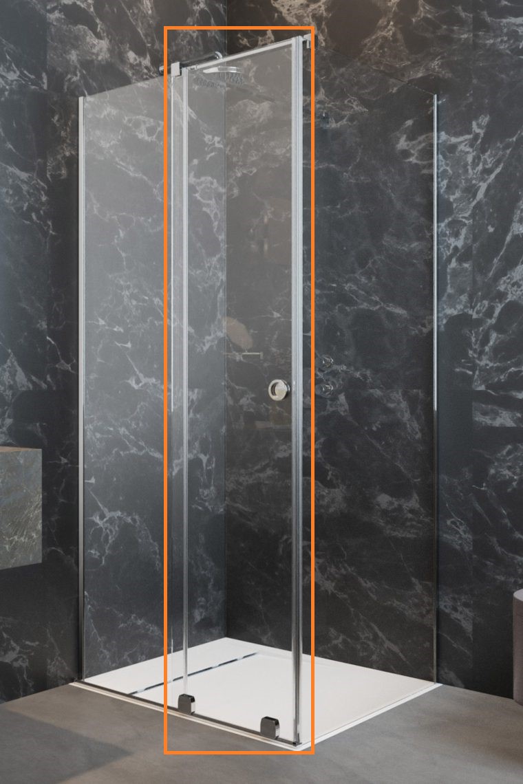 Душові двері Furo KDJ RH 442 L RADAWAY - Зображення