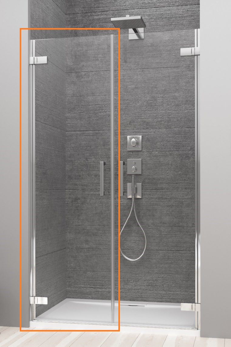 Душові двері Arta DWD 40 L RADAWAY - Зображення