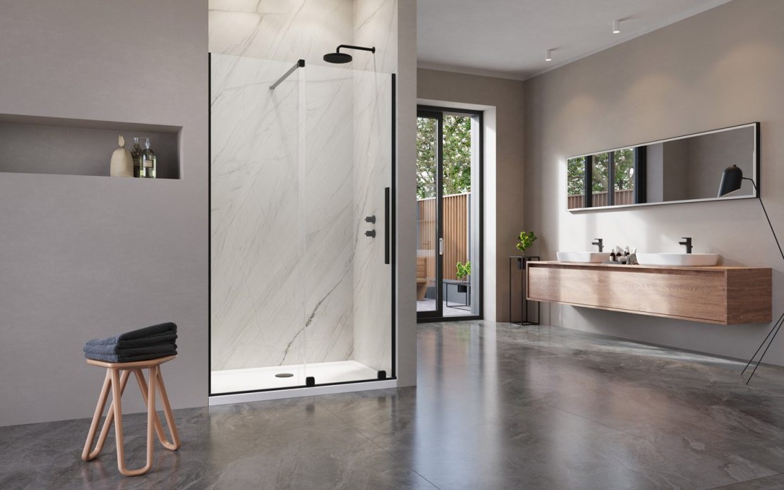 Душові двері Furo Black DWJ 522 L RADAWAY - Зображення 1927989-187e5.jpg