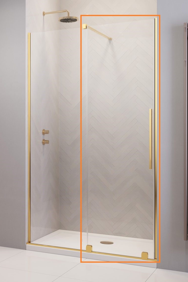Душові двері Furo Gold DWJ 722 L RADAWAY - Зображення