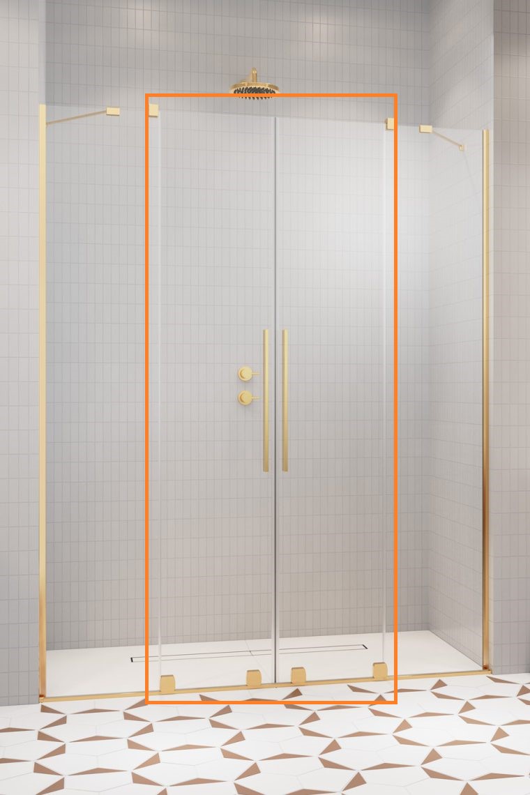 Душові двері Furo Gold DWD 538 RADAWAY - Зображення