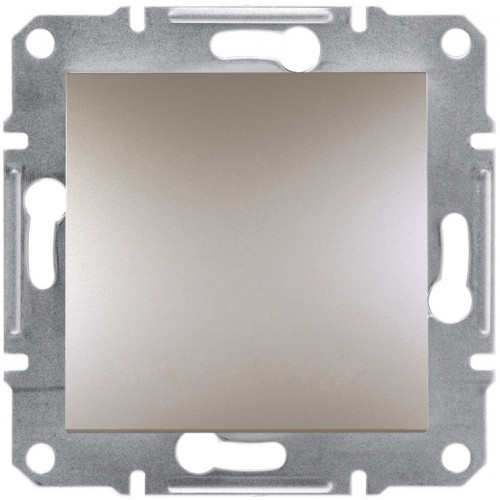 Выключатель 1-клавишный Бронза ASFORA (EPH0100169), Schneider Electric - Зображення