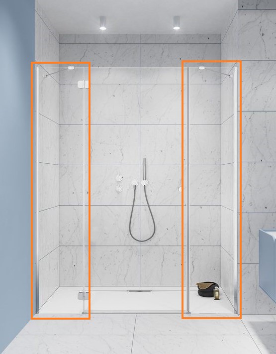 Комплект бокових стінок Torrenta DWJS 520 RADAWAY - Зображення