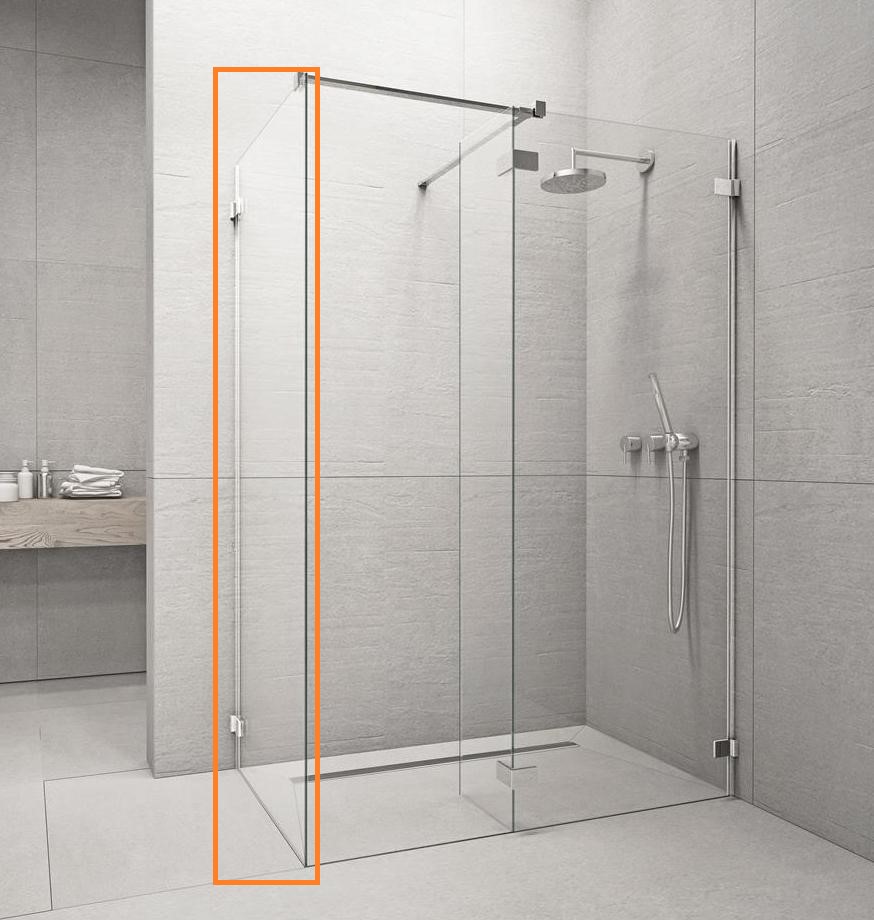 Бокова стінка Euphoria Walk-In W2 90 RADAWAY - Зображення