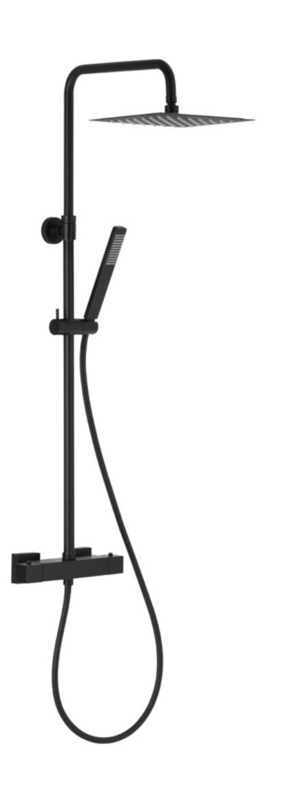 Душова система LOGON PREMIUM BLACK KFA ARMATURA - Зображення