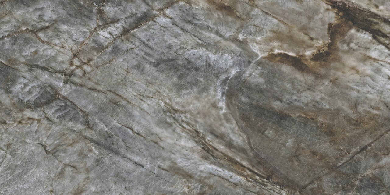 Плитка керамогранітна Brazilian Quartzite Black RECT 597x1197x8 Cerrad - Зображення