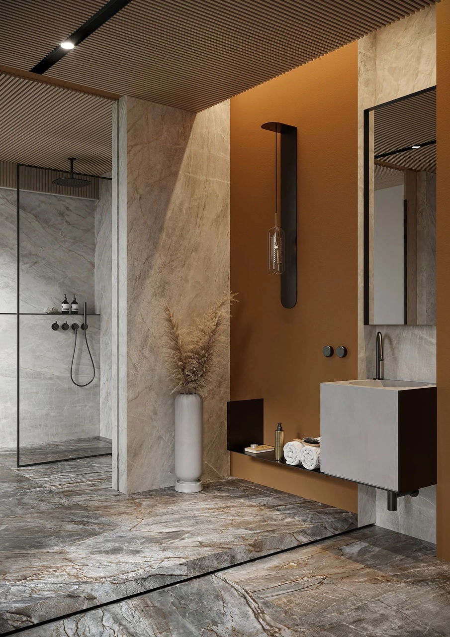 Плитка керамогранітна Brazilian Quartzite Black RECT 597x1197x8 Cerrad - Зображення 1929617-9fbd3.jpg