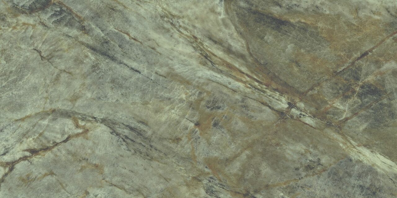 Плитка керамогранітна Brazilian Quartzite Green POL 597x1197x8 Cerrad - Зображення