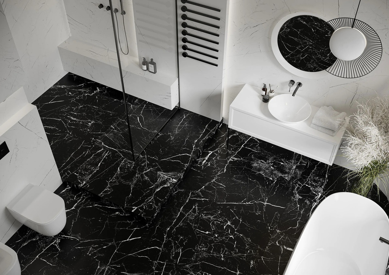 Плитка керамогранітна Marmo Marocco Black RECT 597x1197x8 Cerrad - Зображення 1929746-68483.jpg