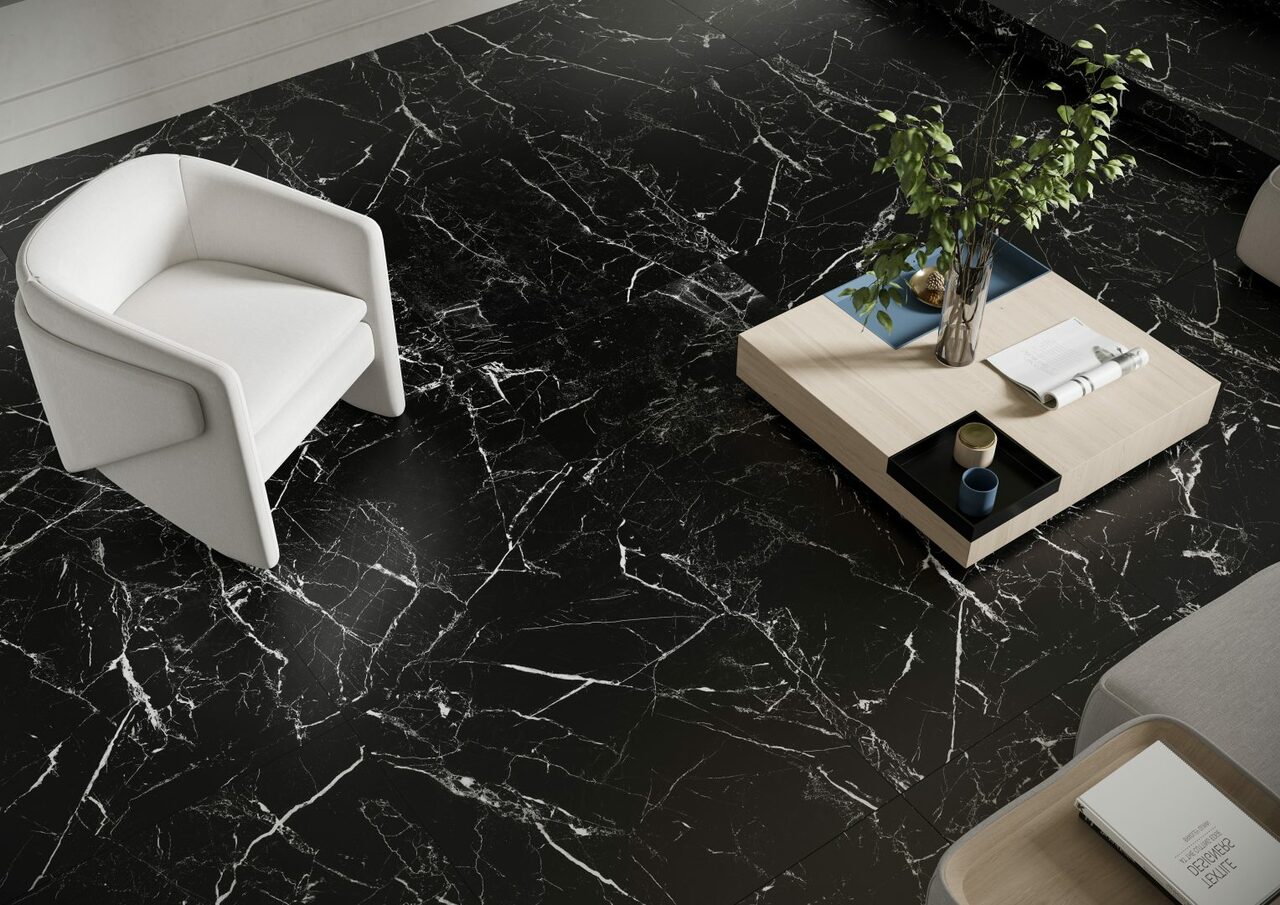 Плитка керамогранітна Marmo Marocco Black RECT 797x797x8 Cerrad - Зображення 1929748-e28a1.jpg