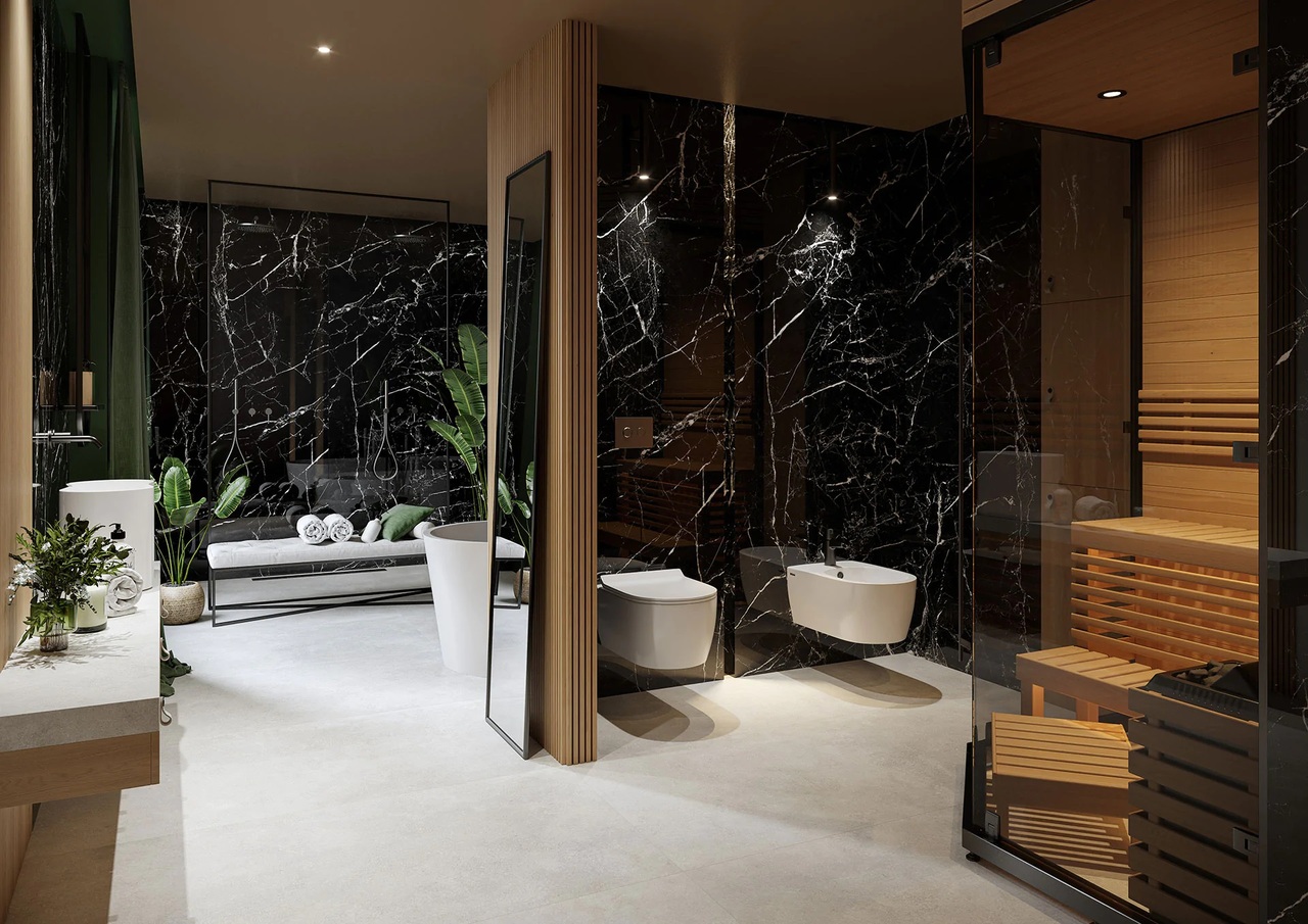 Плитка керамогранитная Marmo Marocco Black POL 797x797x8 Cerrad - Зображення 1929751-95d64.jpg