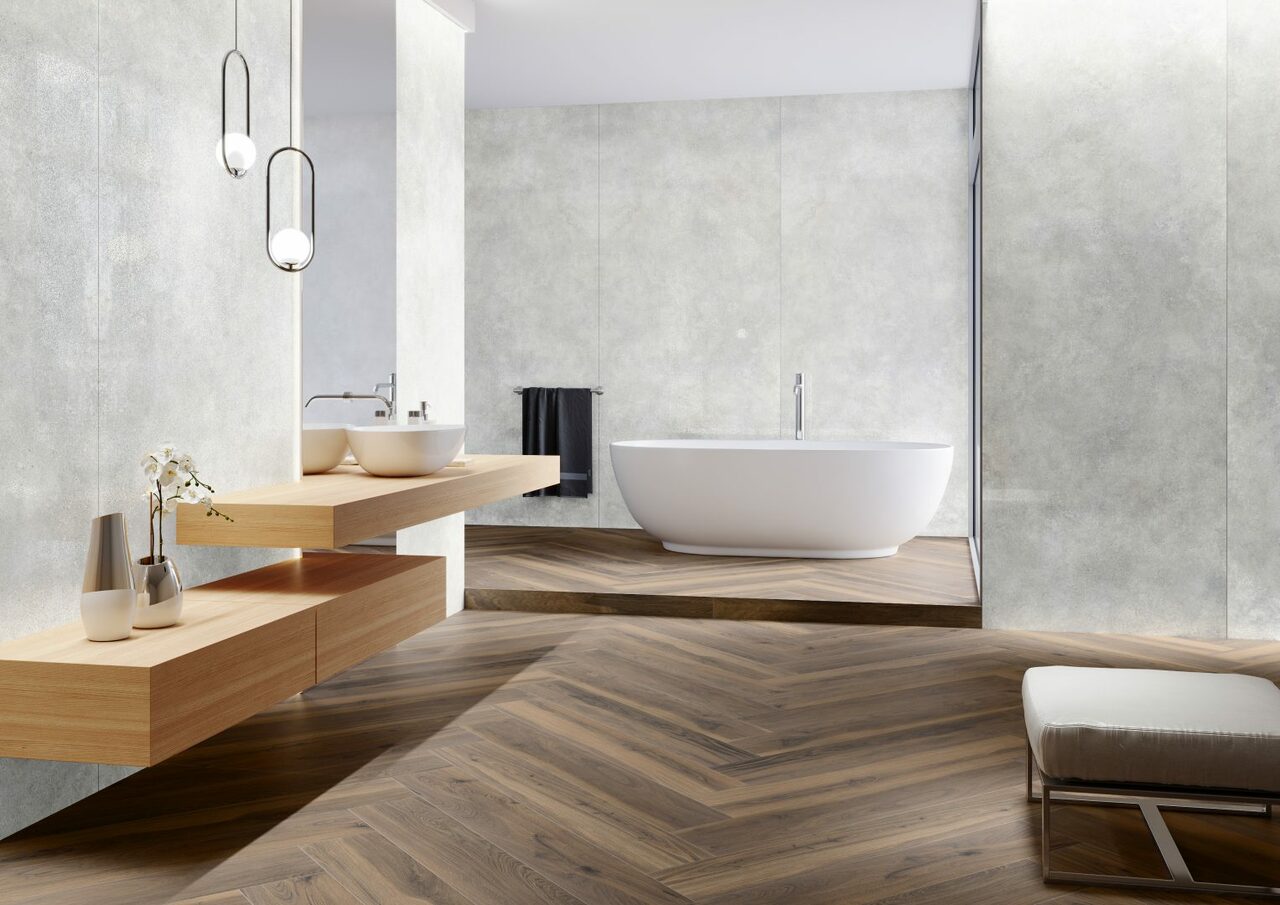 Плитка керамогранитная Modern Concrete Silver SILKY CRISTAL LAP 1197x2797x6 Cerrad - Зображення 1930116-cd191.jpg