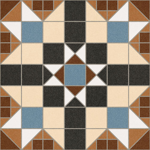 Плитка керамогранітна Dorset Marron 316x316x9 Vives - Зображення