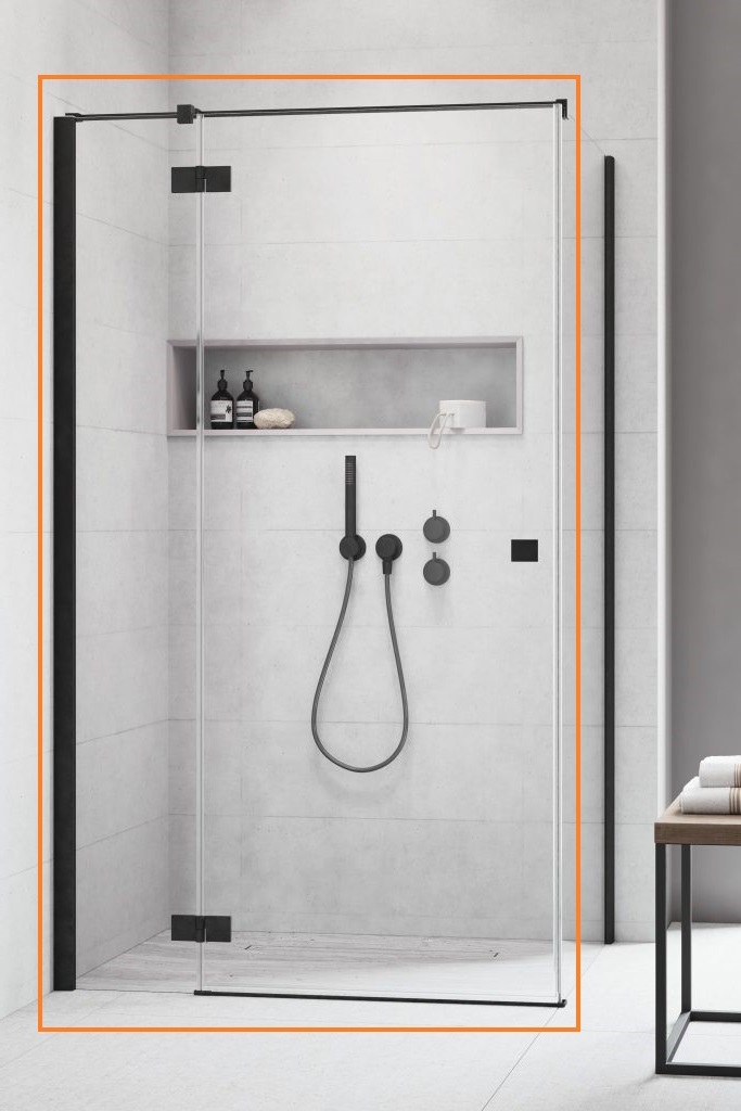 Душові двері Essenza New Black KDJ 110 ліві, RADAWAY - Зображення 1930669-1b408.jpg