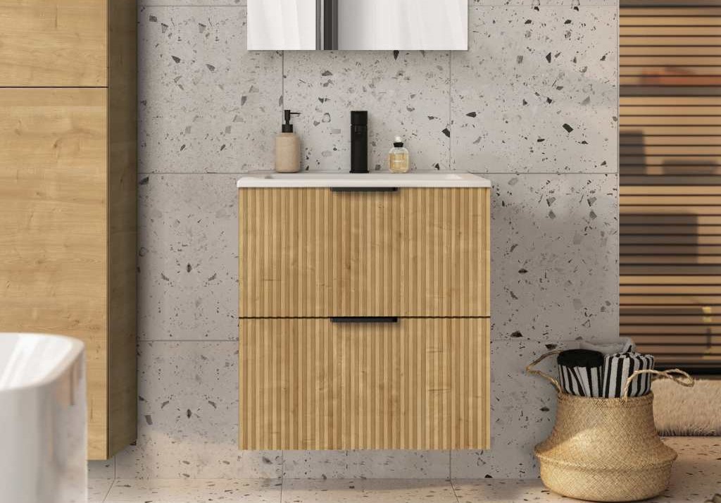 Шафка з умивальником Reef 600 Light Oak A857954464+A3272A3000 Roca - Зображення 193097524-2ce3e.jpg