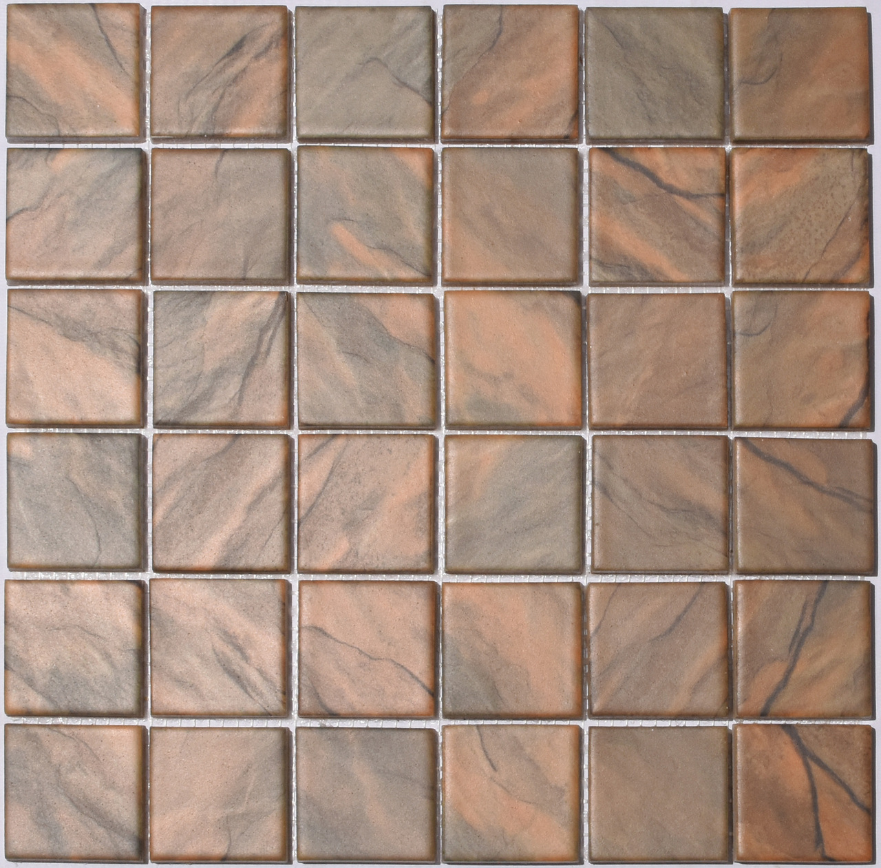 Мозаїка QP 6011 Quadrate MAT 300x300x8 Котто Кераміка - Зображення