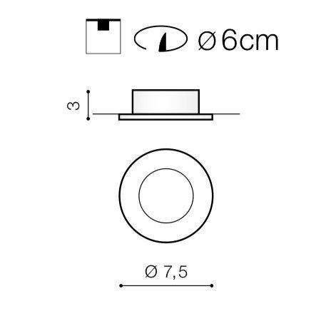 Точковий світильник IVO White AZ0759 Azzardo - Зображення 1931952-d2362.jpg