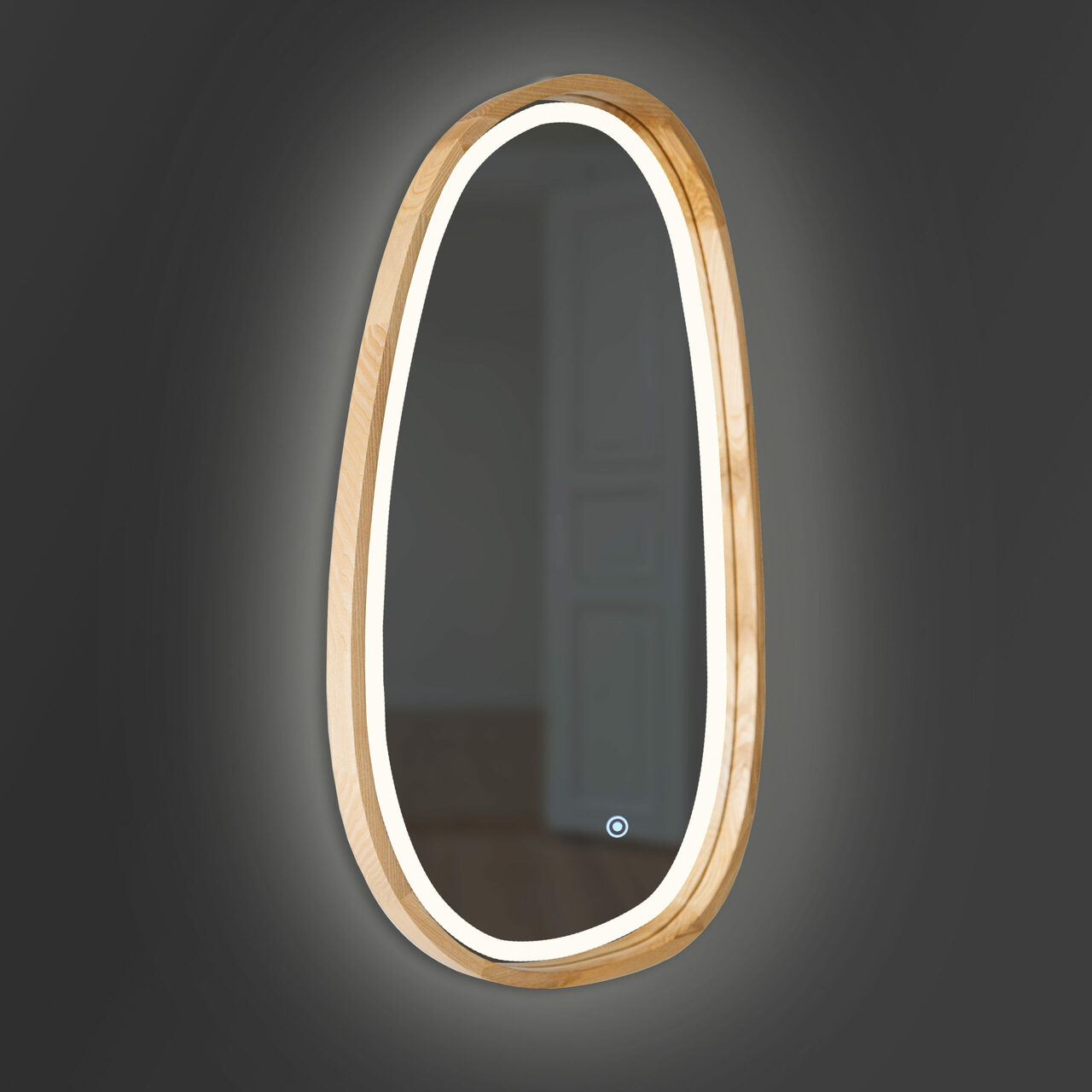 Дзеркало Dali Slim LED 550x850 Natural Oak Luxury Wood - Зображення 1931956-93242.jpg