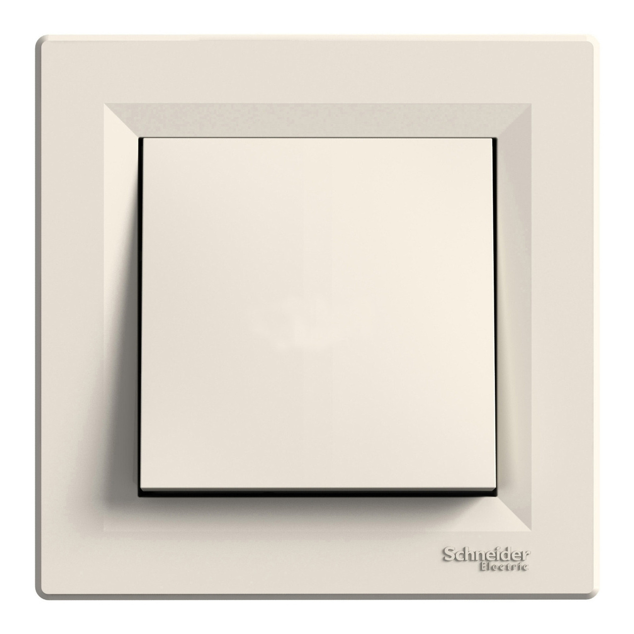 Перемикач 1-клавішний перехресний Крем ASFORA (EPH0500123), Schnieder Electric - Зображення