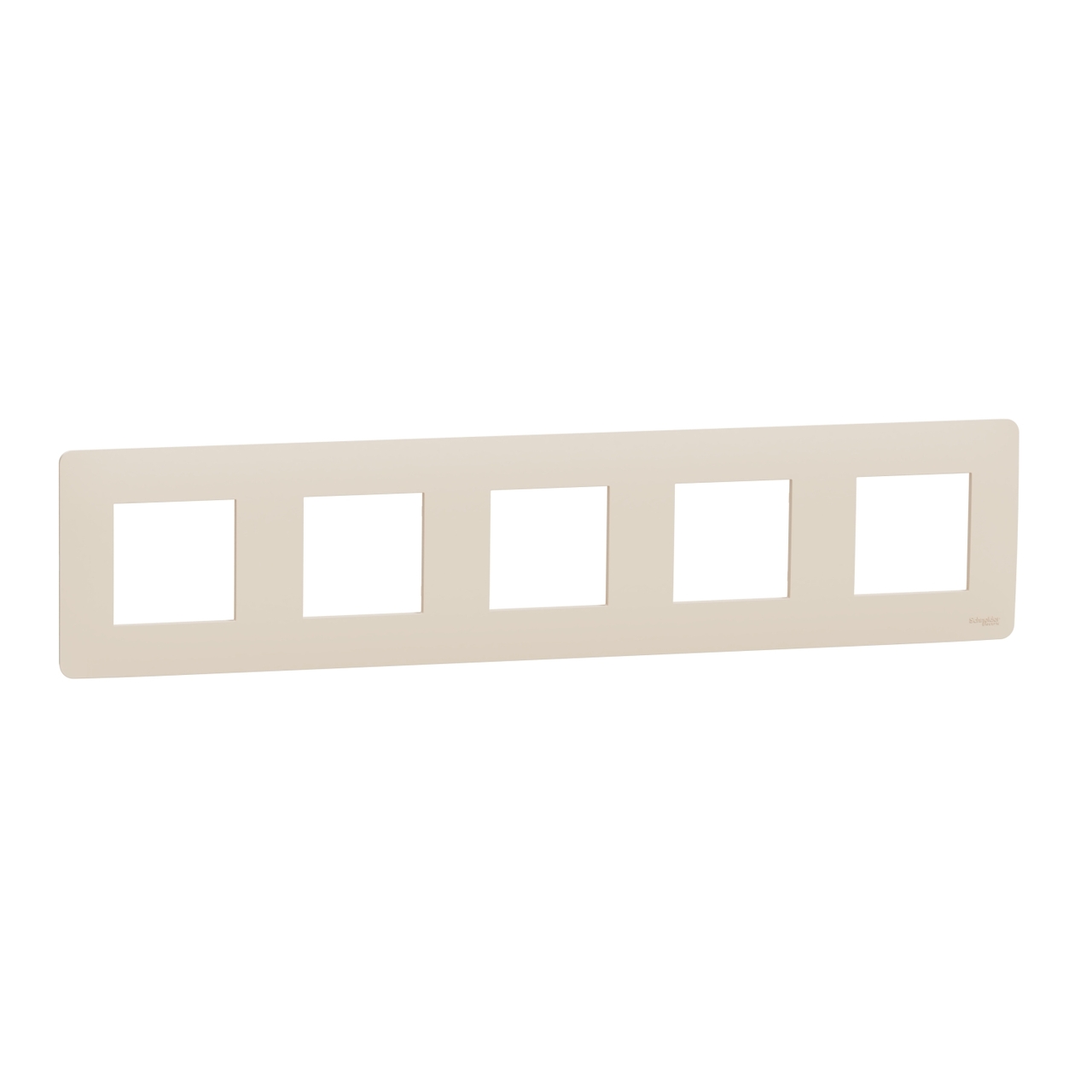 Рамка 5-місна горизонтальна Бежевий UNICA (NU201044), Schneider Electric - Зображення