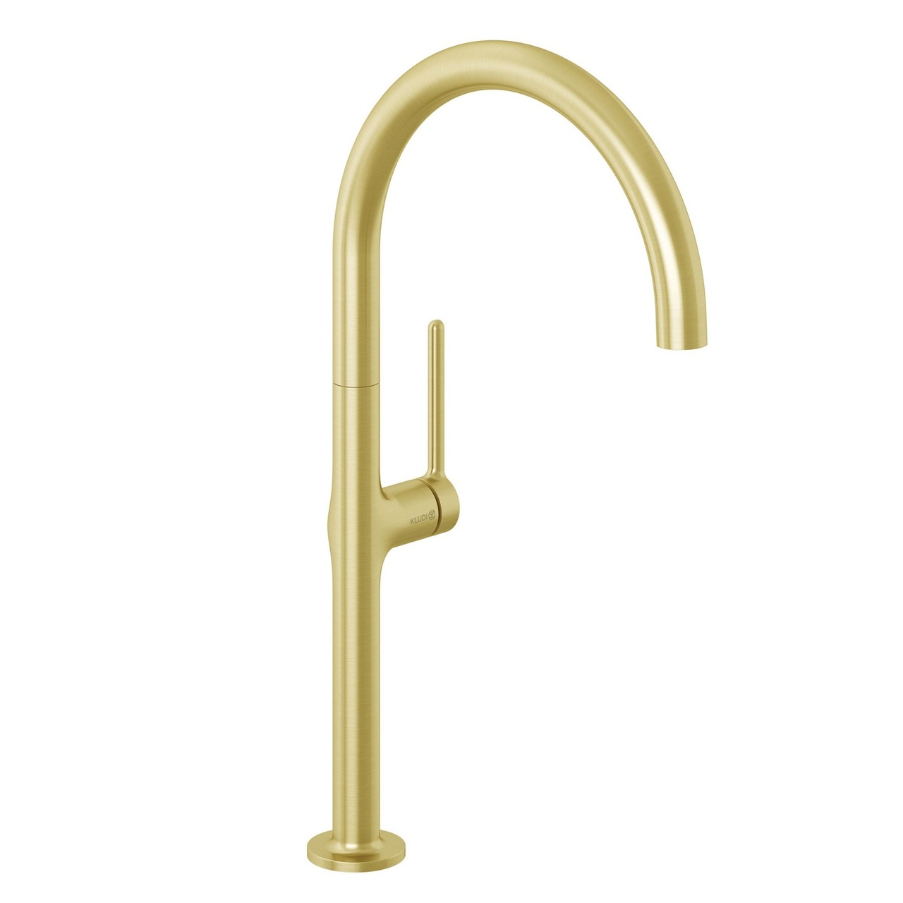 Змішувач для кухні Reef 50803N075 брашоване золото Kludi - Зображення