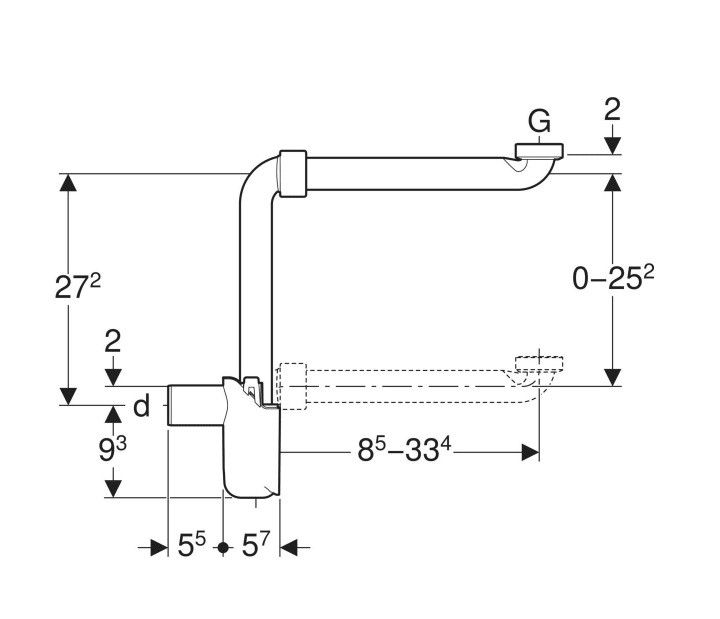 Сифон для умивальника d40 151.117.11.1 Geberit - Зображення 193248315-ac8d1.jpg