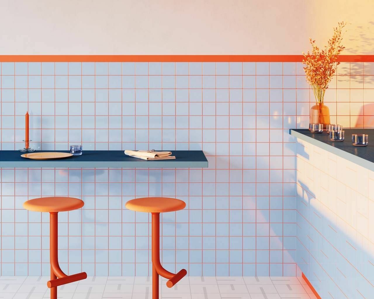 Плитка стінова Neve Creative Blue 98x98x6,5 Paradyz - Зображення 1932507-676de.jpg