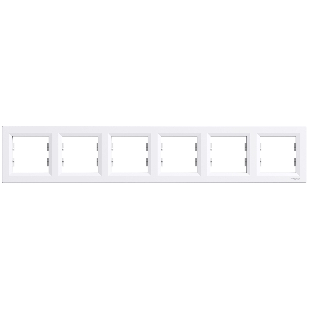 Рамка 6-місна горизонтальна Білий ASFORA (EPH5800621), Schneider Electric - Зображення 1932537-a3a8a.jpg