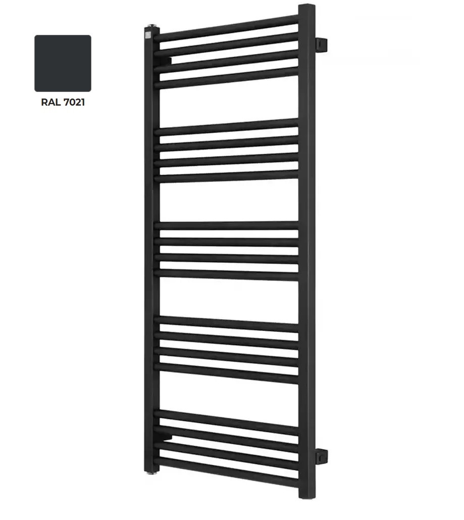 Полотенцесушитель Fiona 1140х500 Ral 7021 WGFIN114050KG21SX Terma - Зображення