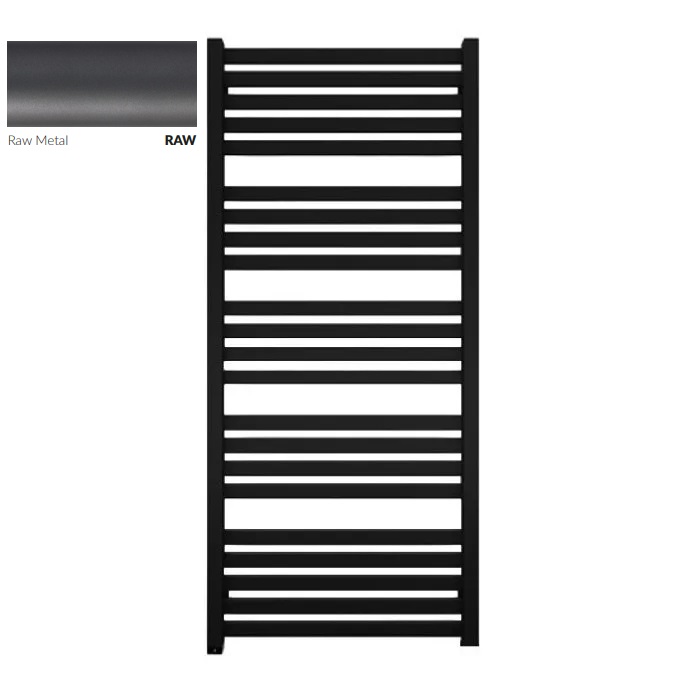 Рушникосушка Marlin One 1185x530 Ral Raw Metal WWMRN118053KRAWE8P Terma - Зображення