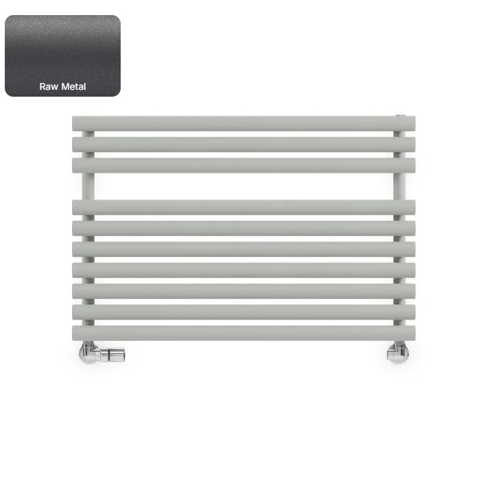 Рушникосушка Rolo Towel 590x900 Raw Metal WGROT059090KRAWSX Terma - Зображення