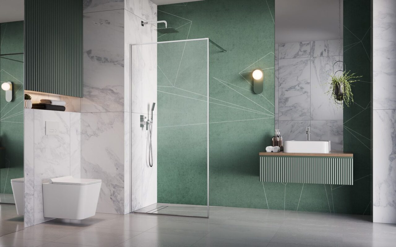 Бокова стінка Modo F II 85 Chrome RADAWAY - Зображення 193771102-e8f59.jpg