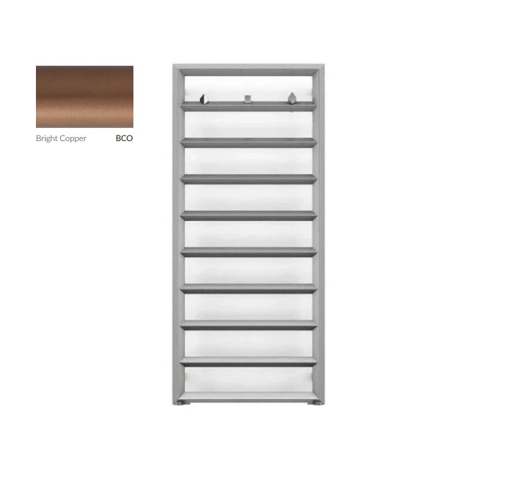 Рушникосушка Diamond One 1120x500 Ral Bright Copper WLDIM112050KBCOE1OKXMX0 Terma - Зображення