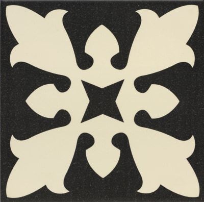 Плитка керамогранітна Centro Sofia Black 200x200x9 Mainzu - Зображення