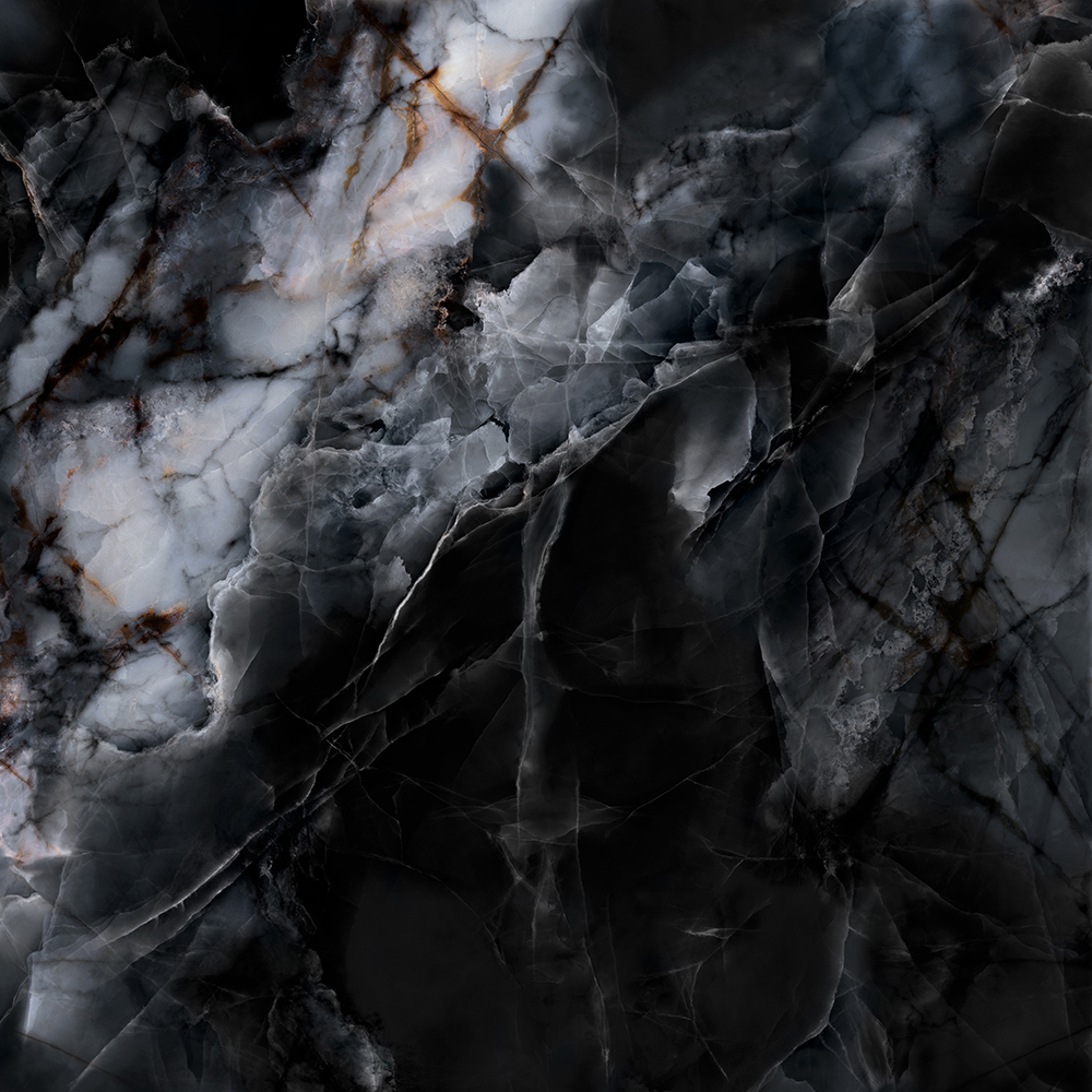 Плитка керамогранітна Calmness Black POL 1197x1197x8 Cerrad - Зображення