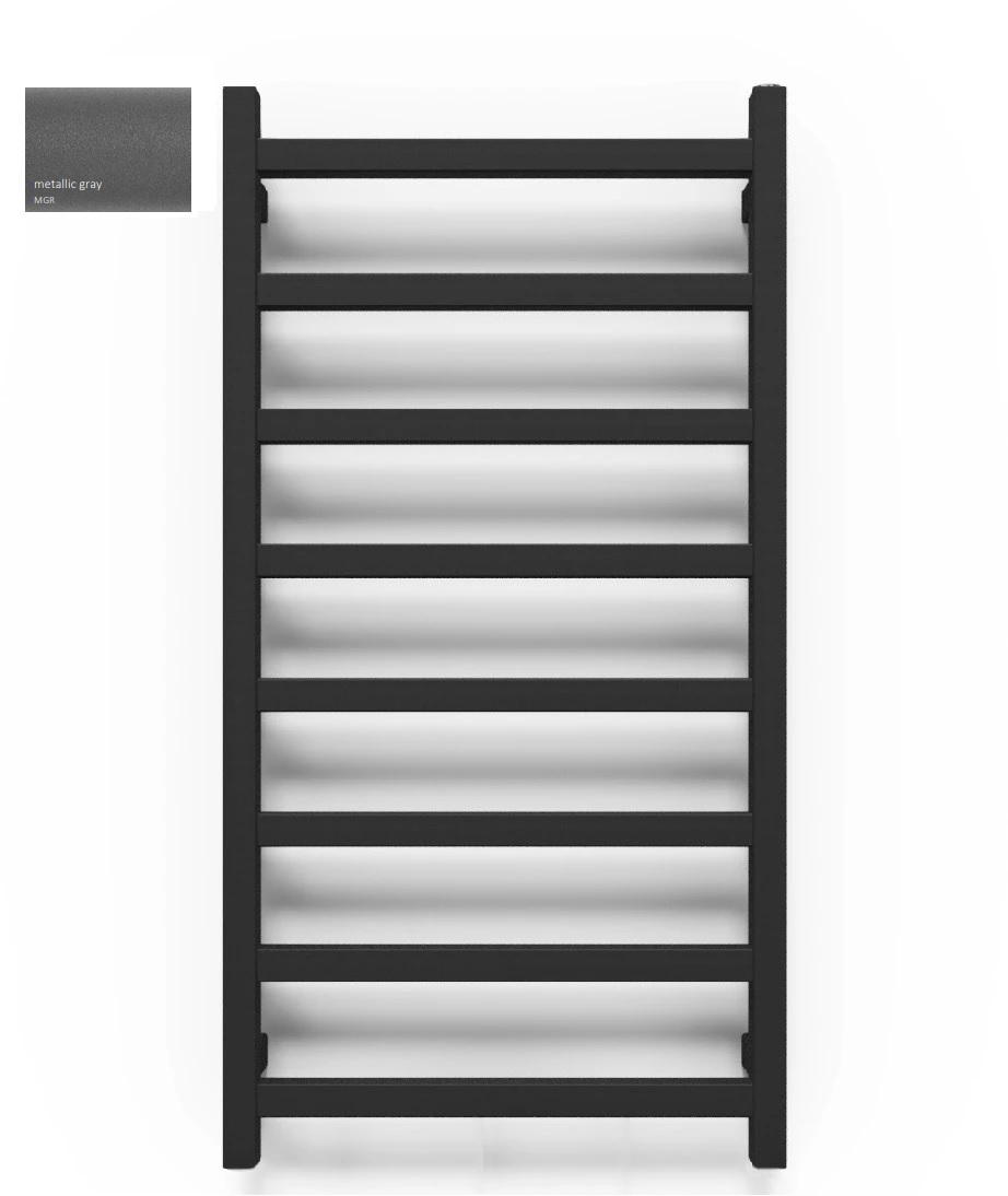 Рушникосушка BL037 960x500 Ral Metallic Grey WLB37096050KMGRE8OPXMX0 Terma - Зображення