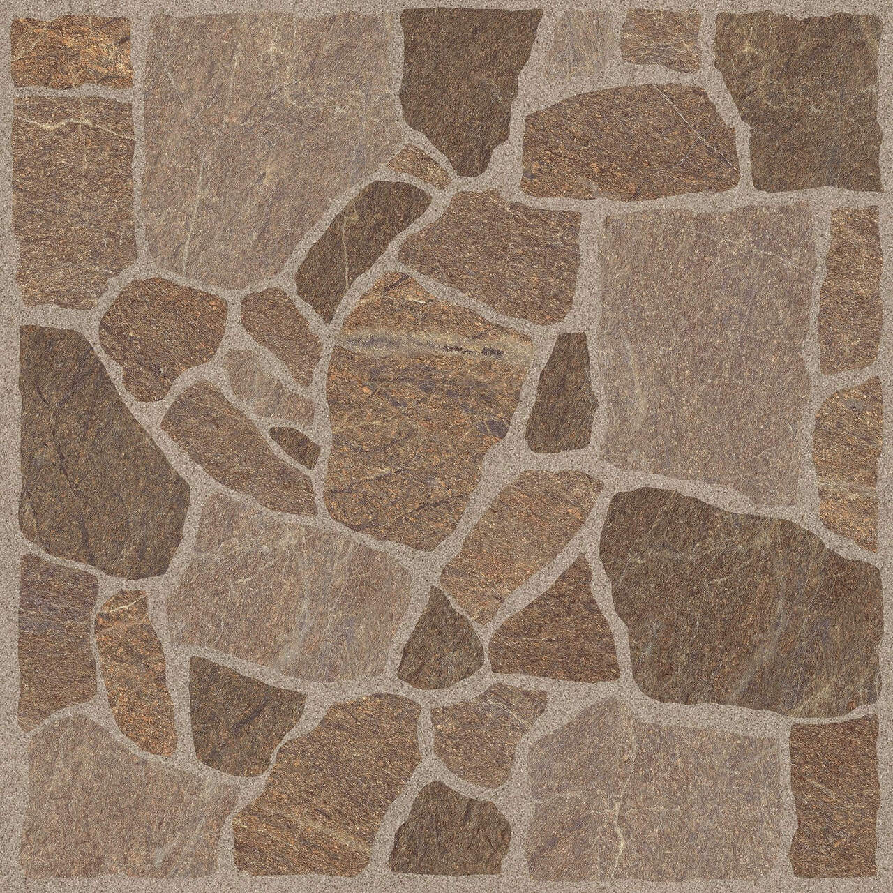 Плитка керамогранитная 2F7800 Cortile Коричневий 400x400x7 Golden Tile - Зображення 196119189-6aa22.jpg