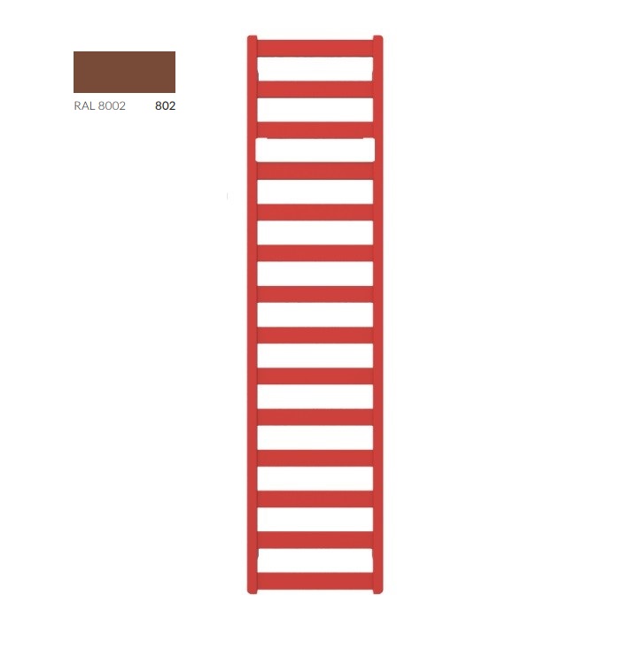 Рушникосушка Vivo 1630х400 Ral 8002 WGVOV163040K802SX Terma - Зображення