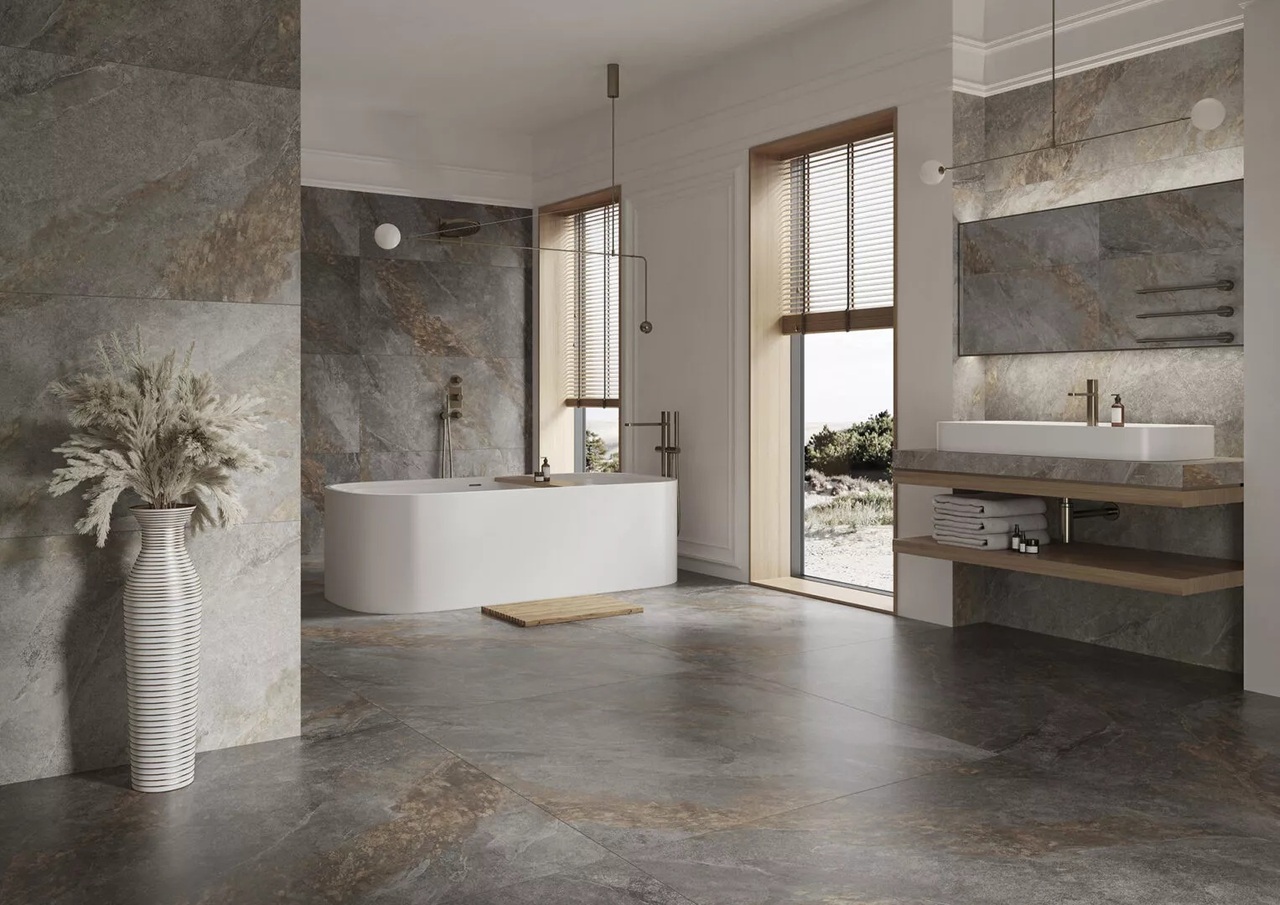 Плитка керамогранитная Auric Grey RECT 1197x2797x6 Cerrad - Зображення 196245516-de89b.jpg