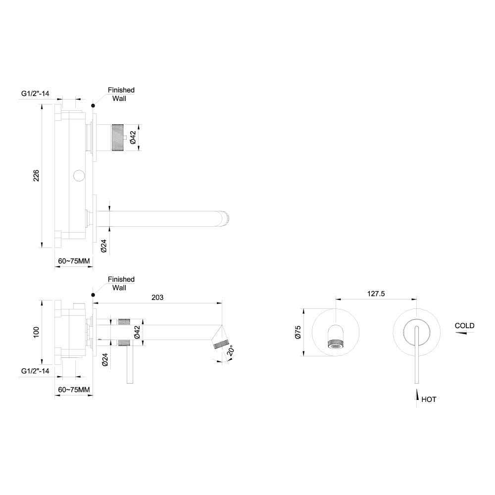 Змішувач для умивальника ORI нікель брашований 08012N EMPORIA - Зображення 197671888-bb72c.jpg