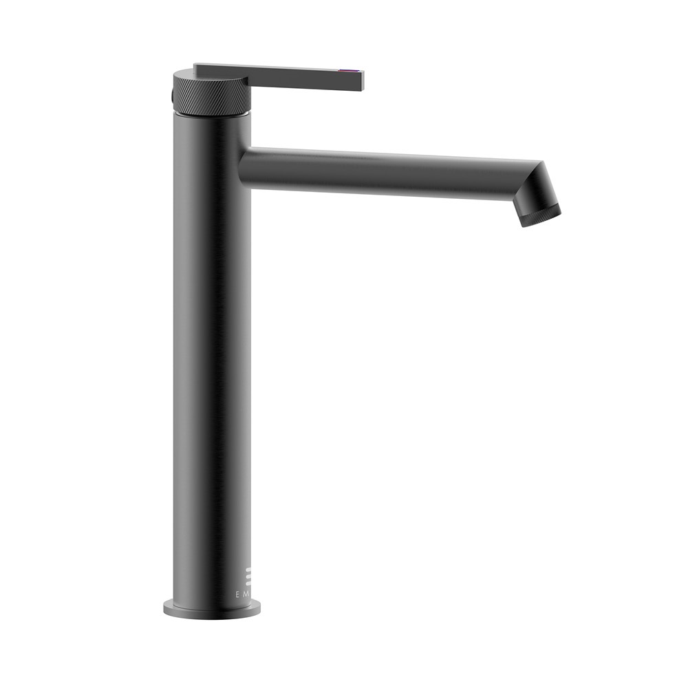 Змішувач для умивальника ORI gun metal 08011BN EMPORIA - Зображення