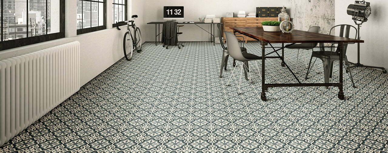 Плитка керамогранітна Centro Florentine Blue 200x200x9 Mainzu - Зображення 197790-0c001.jpg